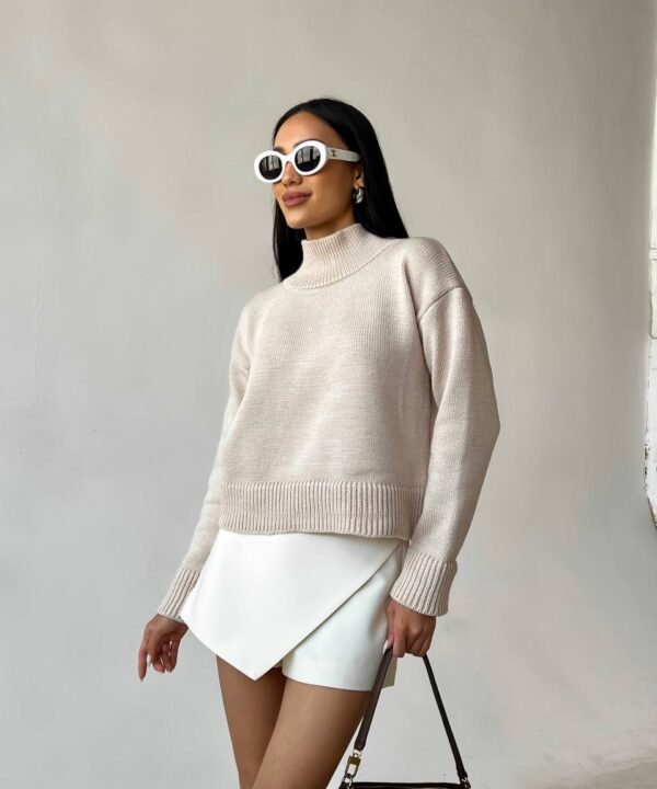 Pudrinis megztinis Moko