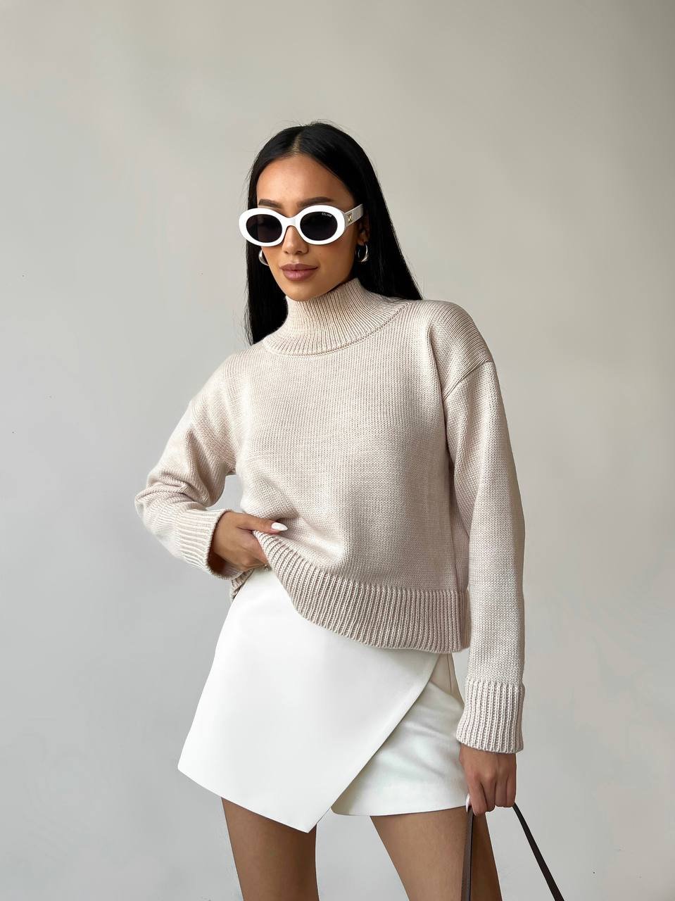 Pudrinis megztinis Moko - Image 3