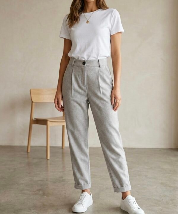 Uro šviesiai pilkos kelnės