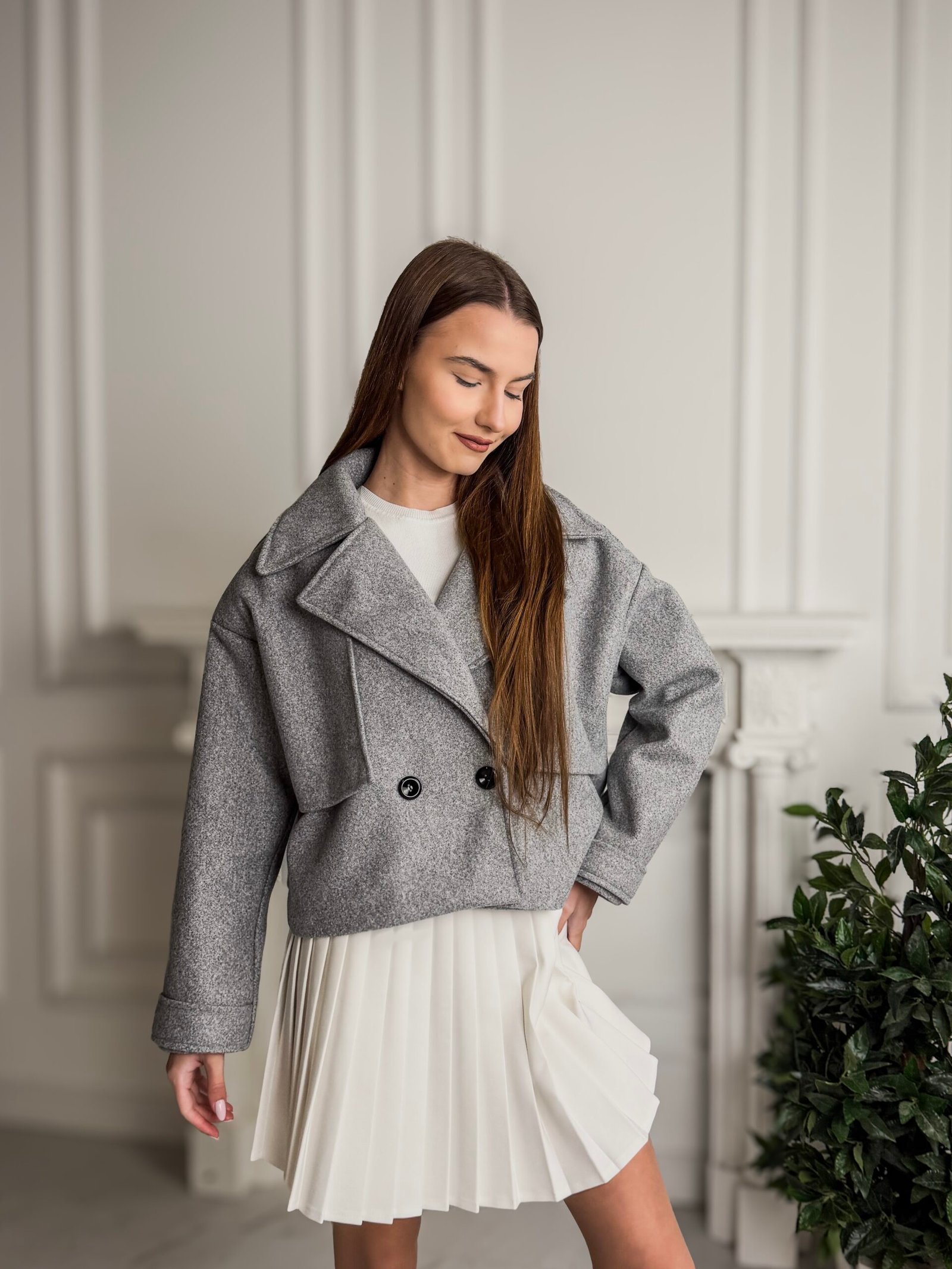 Aila pilkas švarkas - Image 2