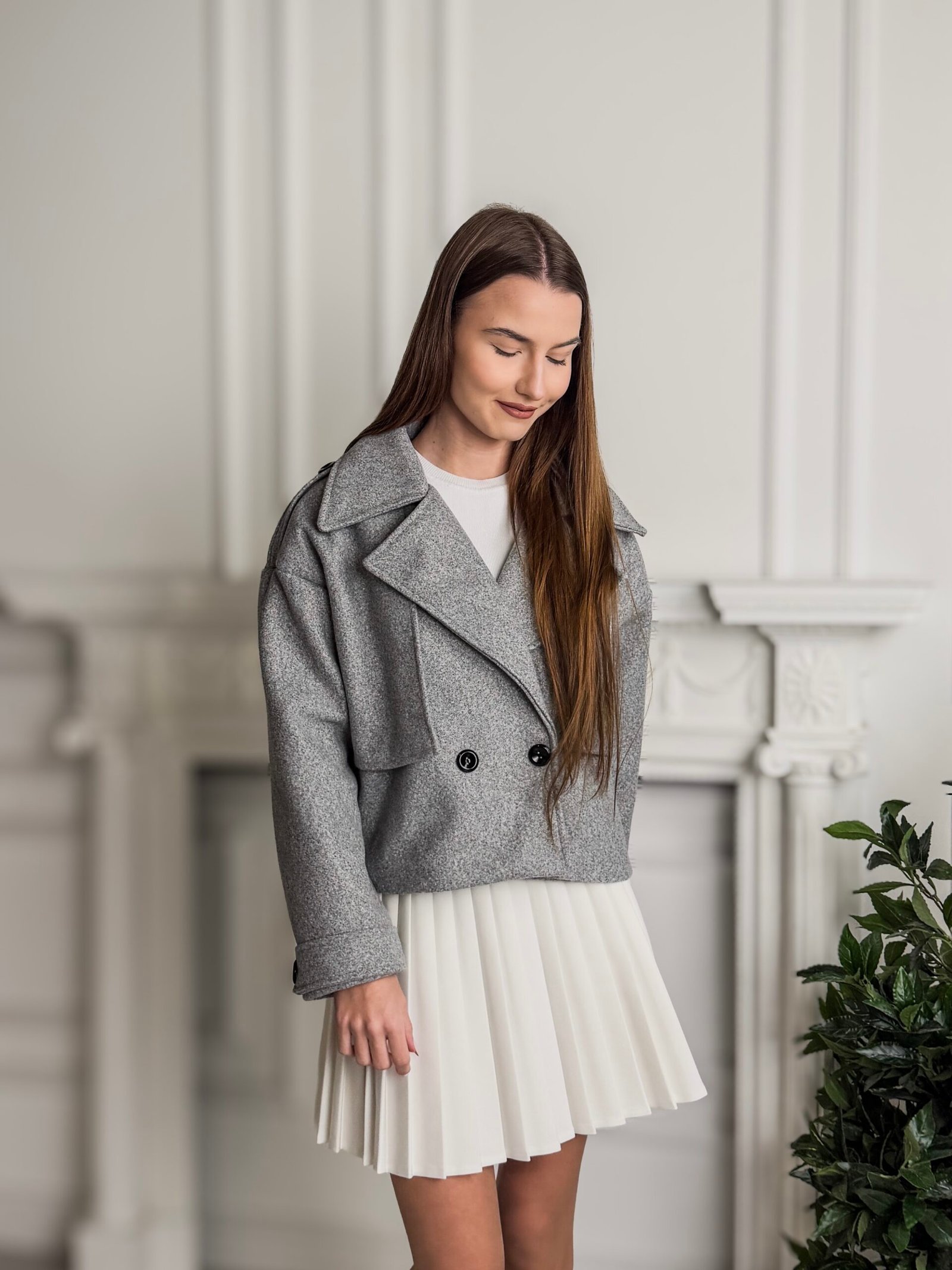 Aila pilkas švarkas - Image 3