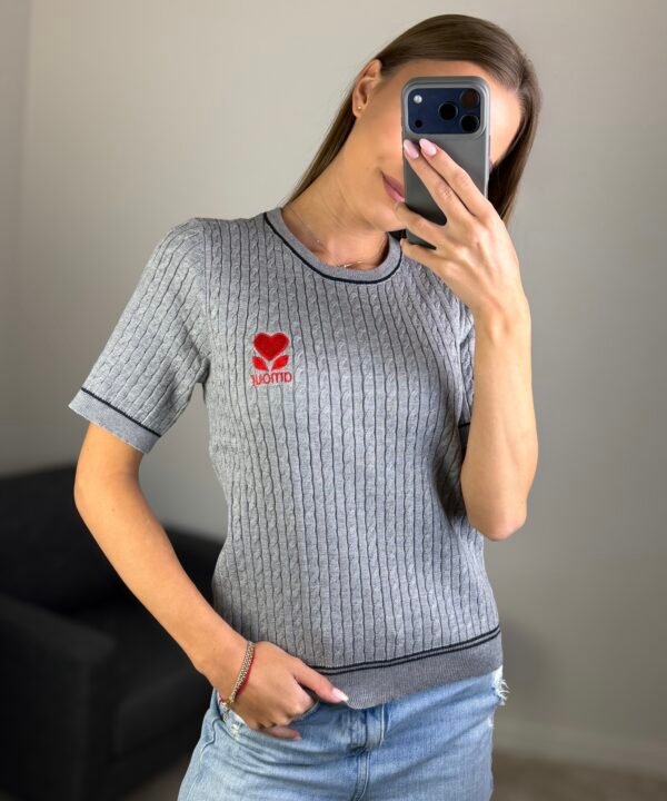 Hivo pilki marškinėliai