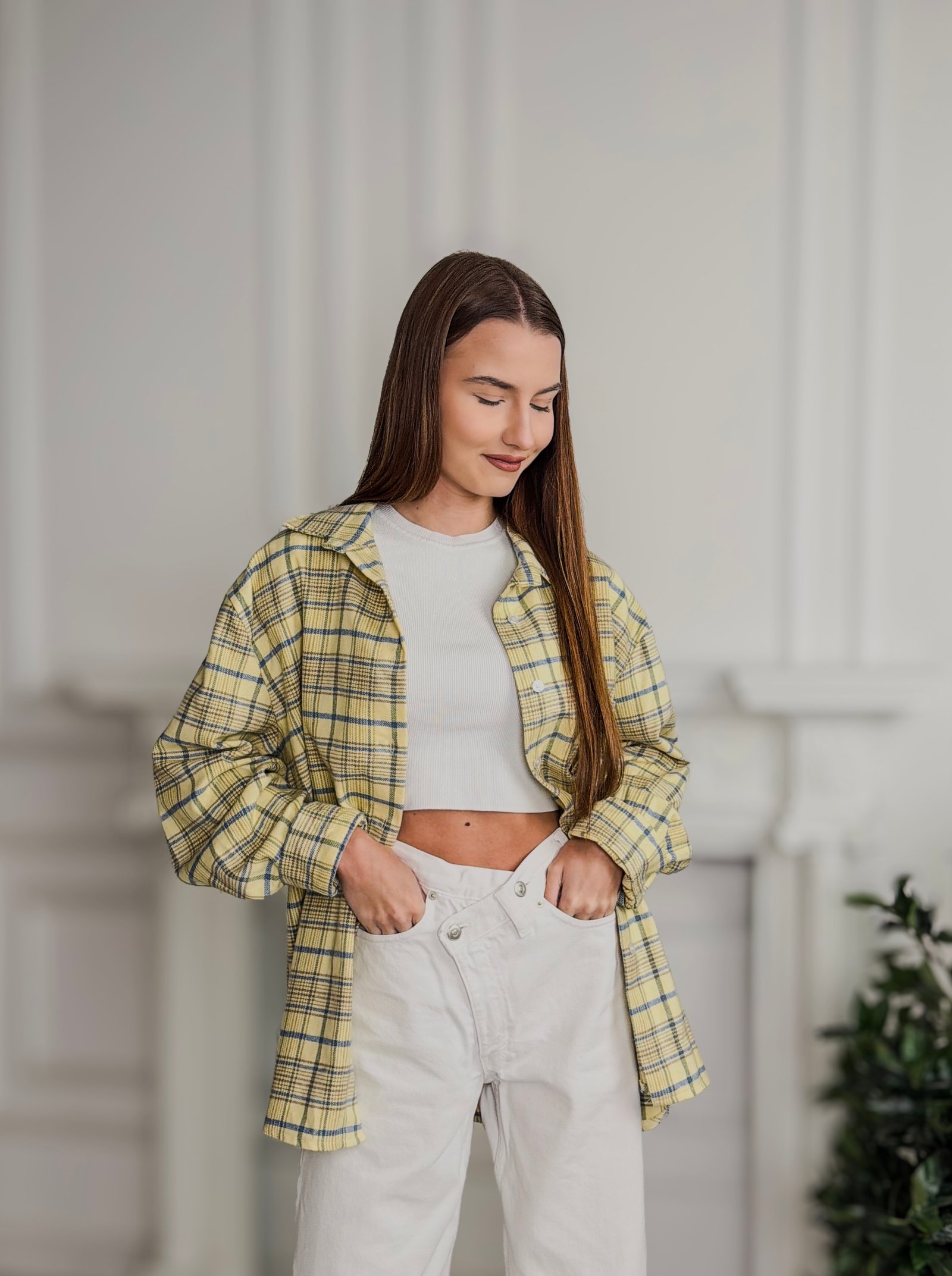 Sela geltoni languoti marškiniai - Image 3