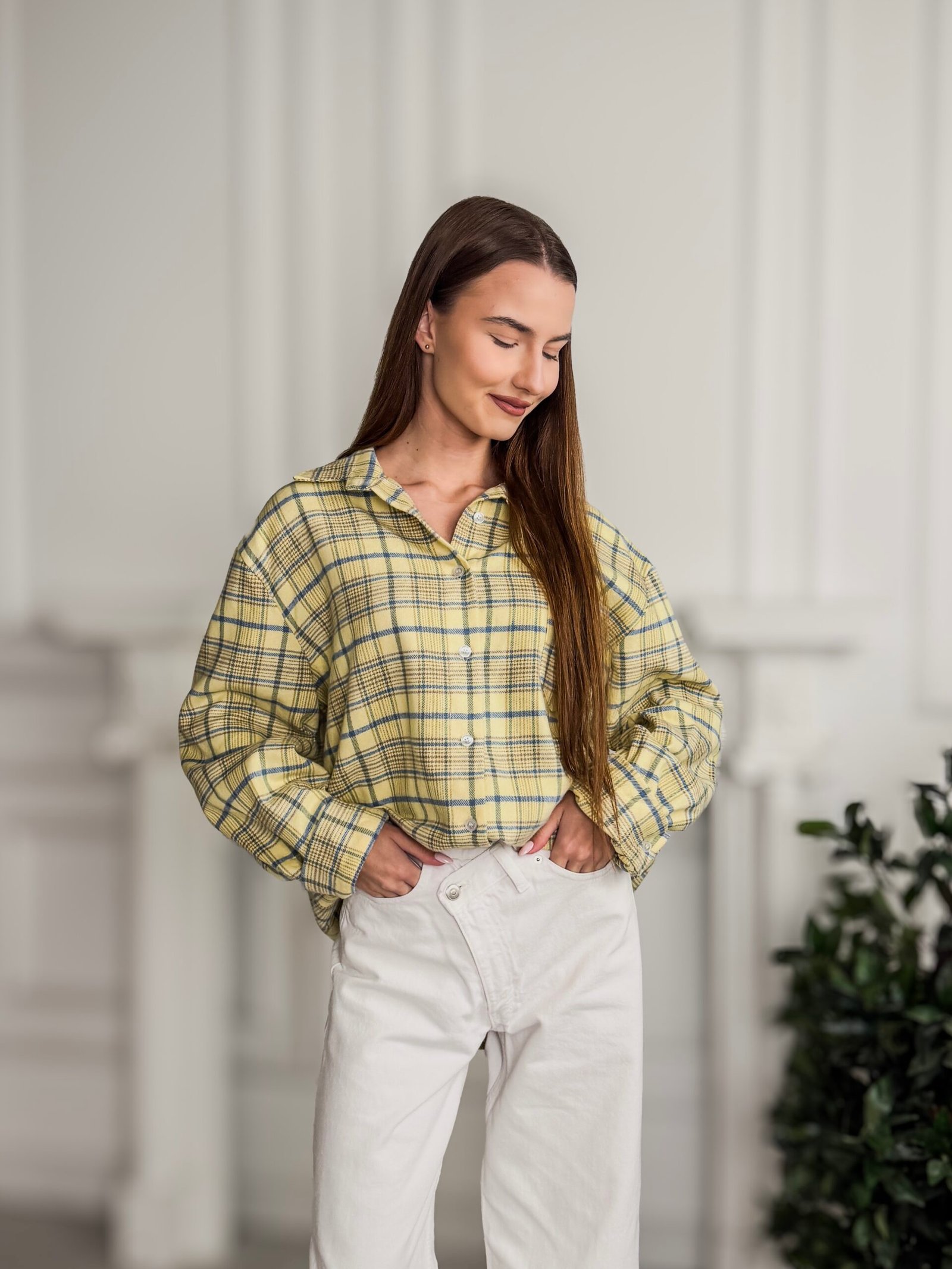 Sela geltoni languoti marškiniai - Image 2