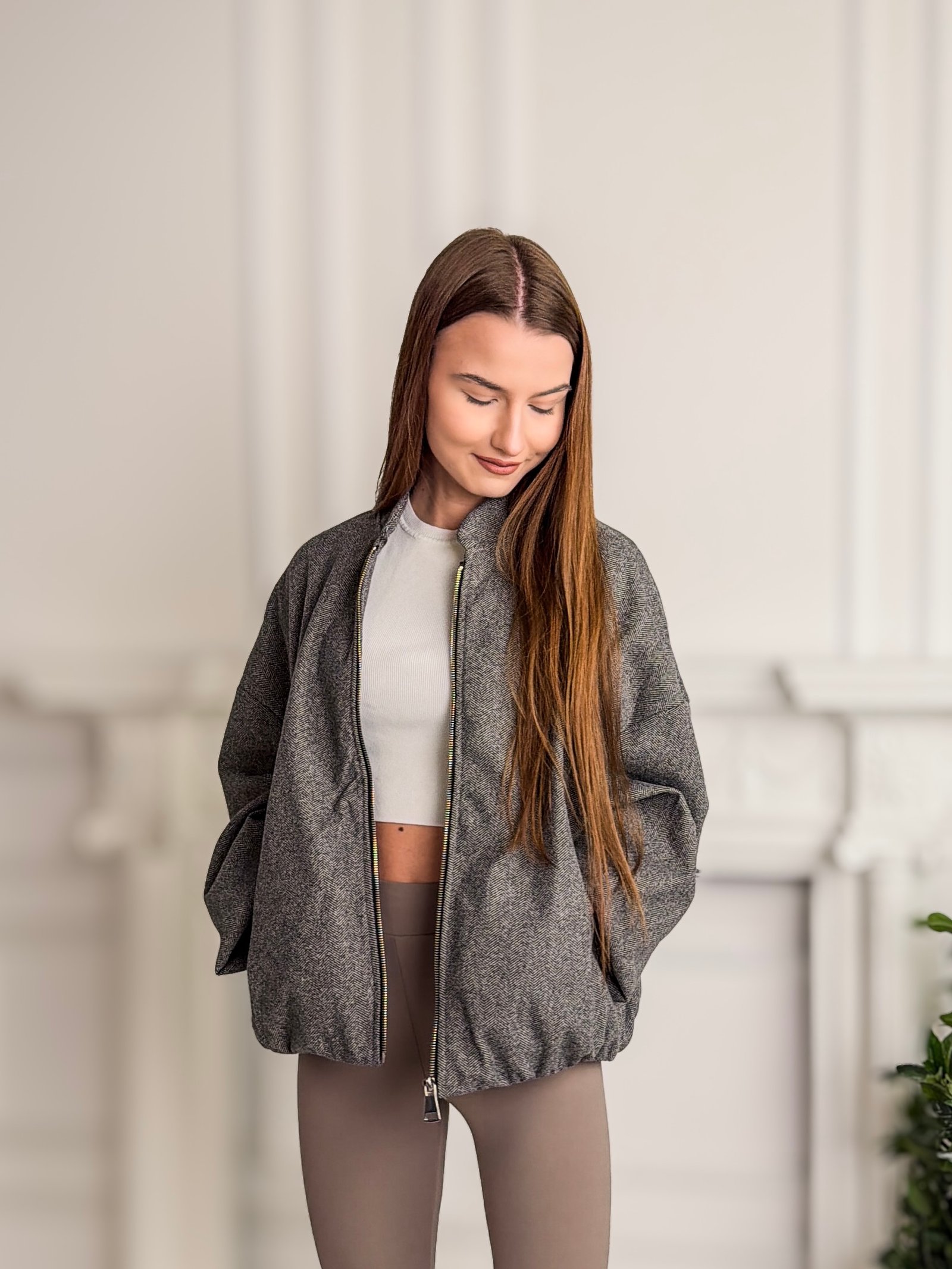 Luneta pilkas bomberis - Image 2