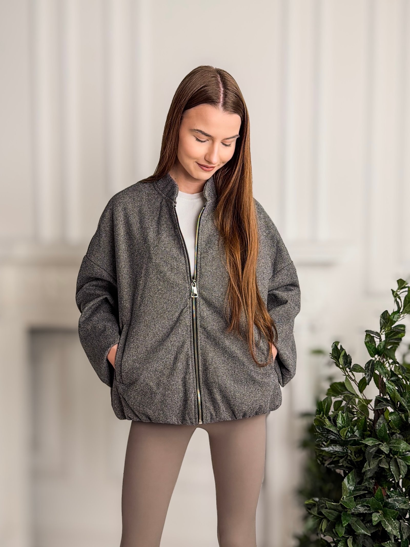 Luneta pilkas bomberis - Image 4